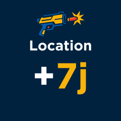 Location 7 jours supplémentaire NERF