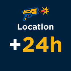 Location 24h supplémentaire NERF