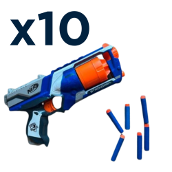 Pack anniversaire | x10 NERF Strongarm